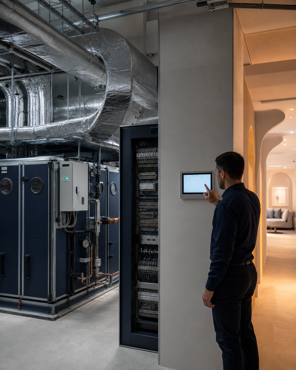Climate control and building automation interface